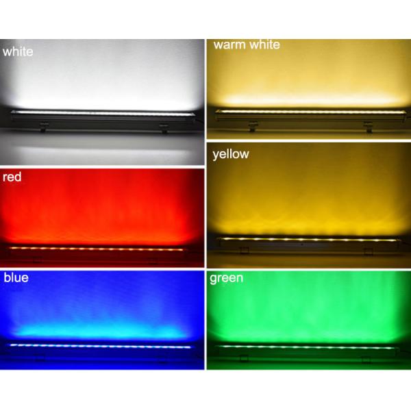 18W 24W LED wall washer lamp outdoor waterproof linear light floor spot lights external wall with glare-shield