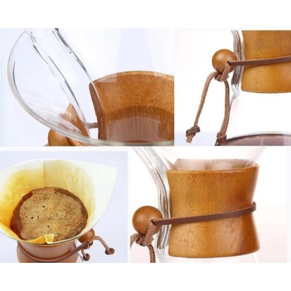 Бессвинцовый боросиликатный стеклянный кофейный чайник залить на кофейный чайник капельницей