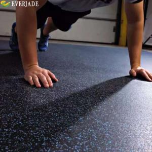 85% SBR Granulados 15%EPDM Granulados Eva Gym Tapete Planca para Garagem/Piso de