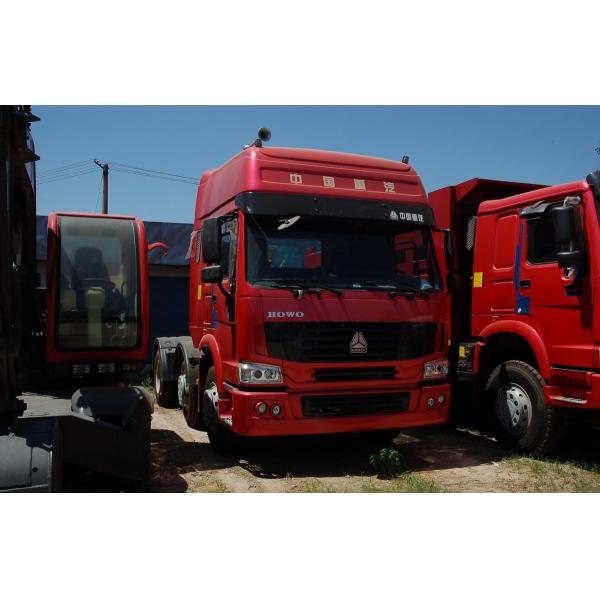 Sinotruk HOWO 6X2 Tractor Trailer Truck 410 HP