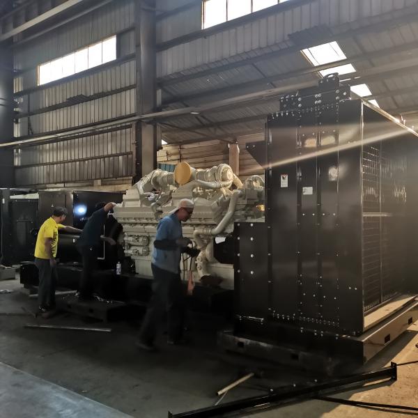 генератор 60Hz 2000kw дизельный набор генератора 2500 Kva высоковольтный