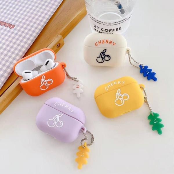 Cute Fruit Airpods Protective Cases Anti Lost Loop Multi Colors