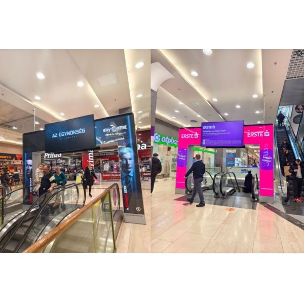 Ultra-thin Front Maintenance Ghalo Series LED Display with Mixed Assembly for Indoor Use
