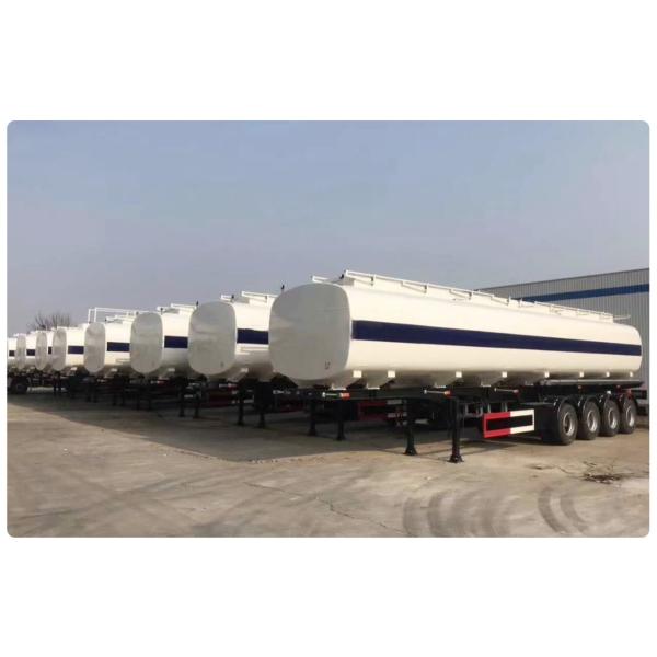 CIMC 4 ejes 54000litros 6 compartimentos transporte de acero carbono líquido químico petróleo procesamiento de alimentos aceite tanque de combustible remolque