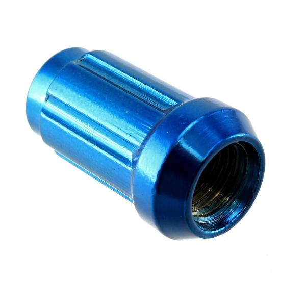 20x Subaru Blue Chrome Spline Lug Nuts 12x1.25 Fits Legacy Impreza WRX Sti FR-S