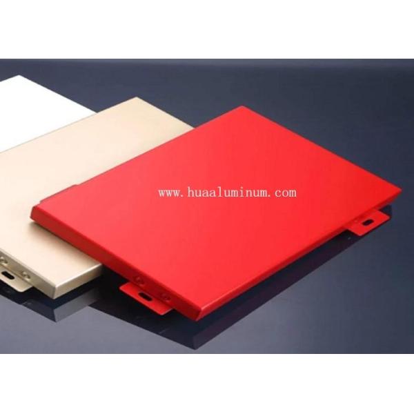 Moisture Proof 4000*1300mm Aluminium Solid Panel Wall Cladding