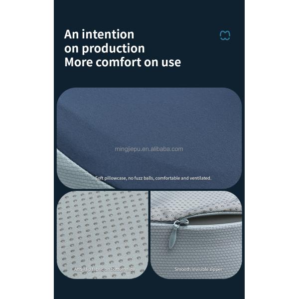 43*39*9/4cm Coccyx Memory Foam Seat Cushion for Chair Knitted