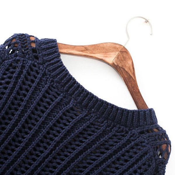 Crochet,pullover Hollow Out Golden Thread women sweater Knitted Loose Sweaters warm pullovers