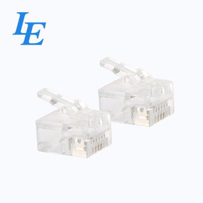 Conector Cat6 de LE-G007 Rj45, corrente avaliado 16A Rj45 através do conector