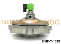 4 tipo CA de la pulgada DMF-Y-102S SBFEC de la válvula de diafragma del pulso del colector de polvo 24V DC 220V