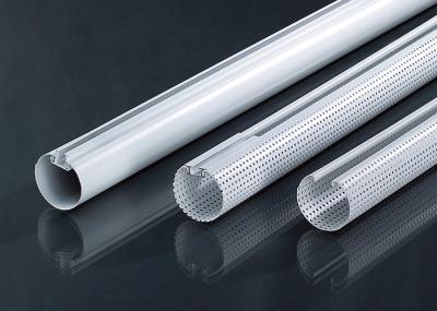 Fashion Metal  Aluminum Baffle Ceiling Suspended , Decorative False Aluminum Round Pipe