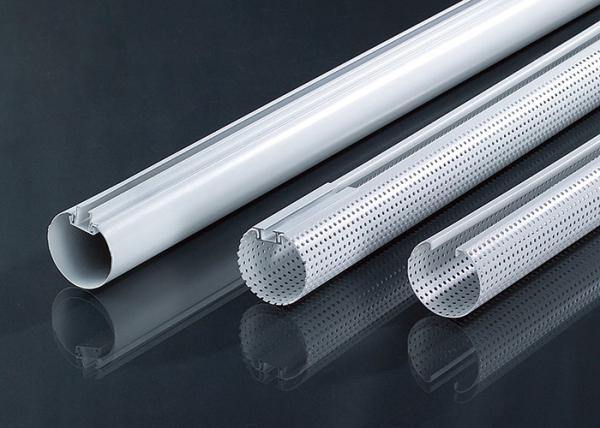 Strip Round O-shaped  Aluminum Baffle Ceiling , Sound Attenuation Suspended Acoustic Baffles