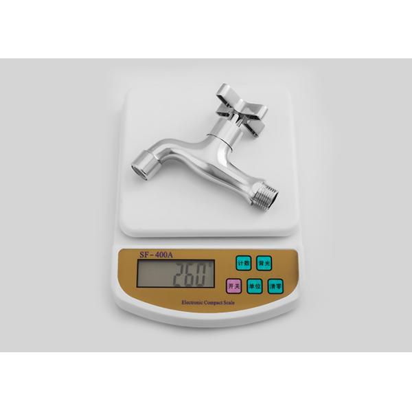 Kitchen / Bathroom Sink Faucets 260g Chrome Plated Finishing Brass Water Taps