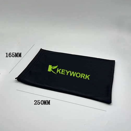 Складное мягкое черное защитное зеркало Индивидуальная сумка для хранения шнурка