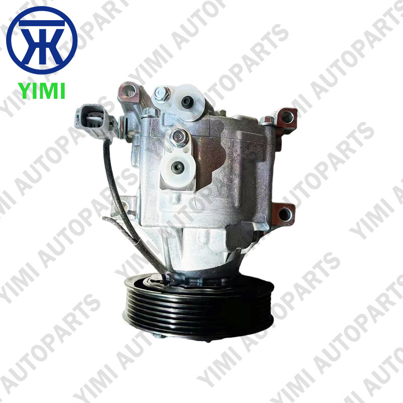 10S17C Model AC Compressor with 12V Magnetic Clutch and 130 mm Belt Pulley for Toyota Probox Vitz