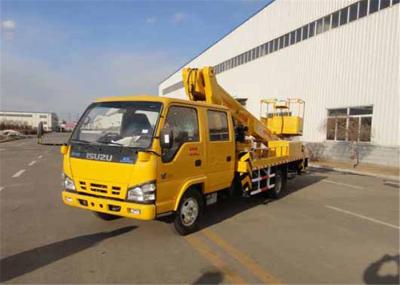 6475kg Whole Weight 4x2 Drive Aerial Work Platform Truck with 18M Telescopic Boom