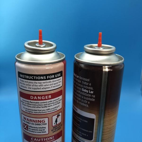 Stainless Steel Spring Lighter Refill Valve for Inverted Housing Performance
