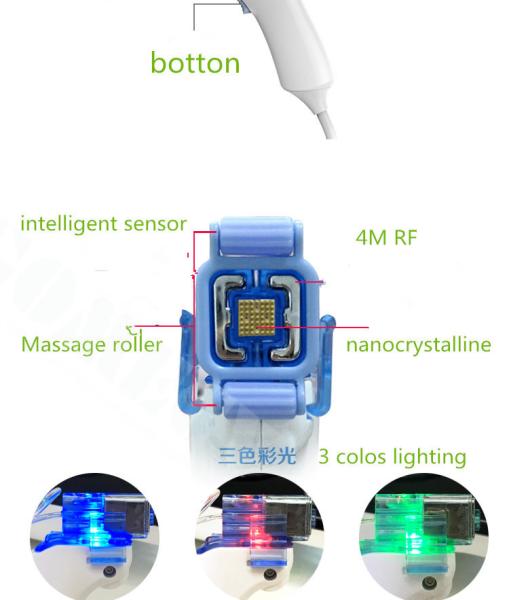 Mesogun nenhuma máquina meso dos cuidados com a pele do Rf da arma de Mesotherapy do injetor da agulha não invasora