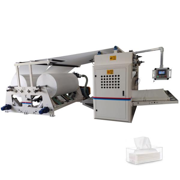 Facial Tissue Paper Folding Machine 800 - 1000 Sheets/Line/Min