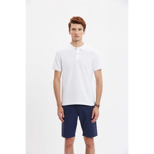 Люди верхнего сегмента уменьшают подходящий ODM футболки поло хлопка SGS никакое Pilling