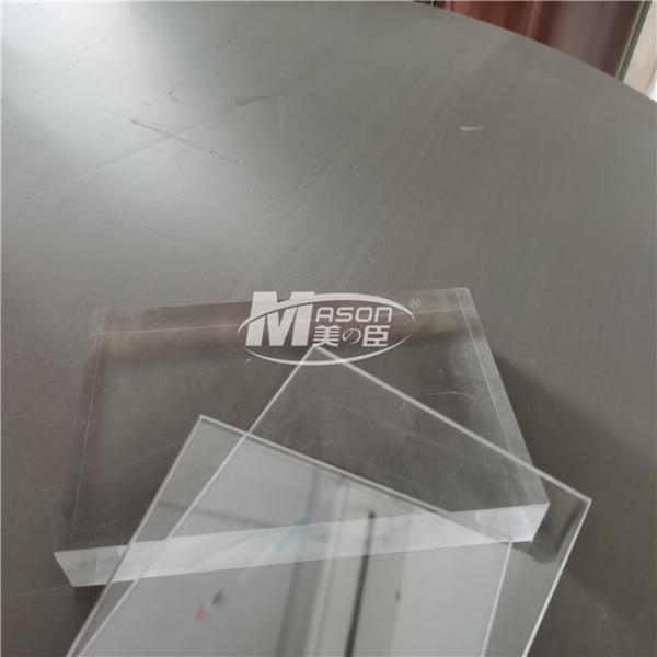 panneau acrylique résistant d'éraflure claire de 20mm pour extérieur