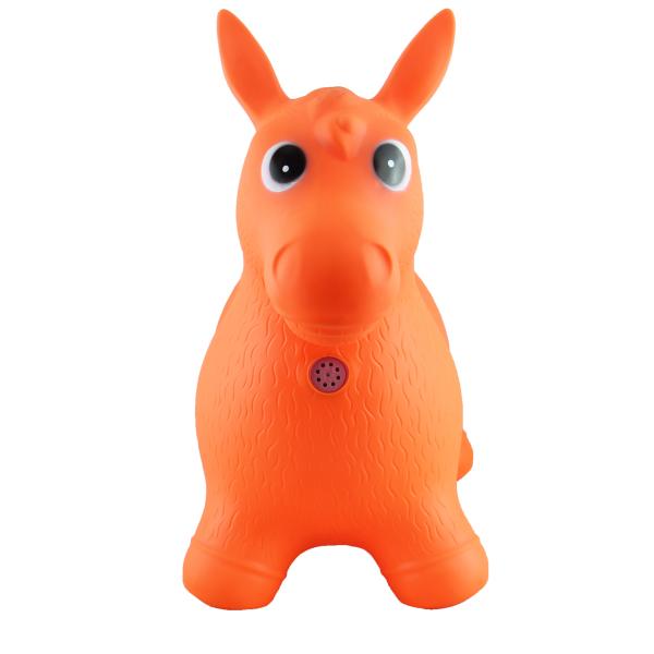 Безвредный нетоксический раздувной хвастун пони, прочная оживленная лошадь хоппе