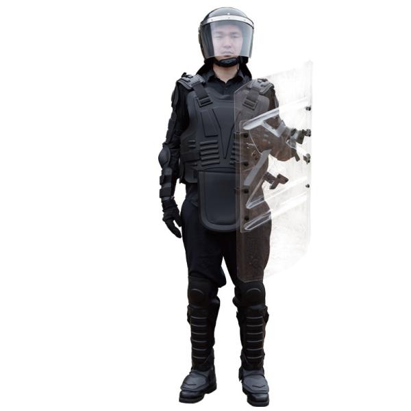 FOX110 Polícia Corpo Militar Protector de perna/cotovelo Cavalo Montado Traje Anti-motim