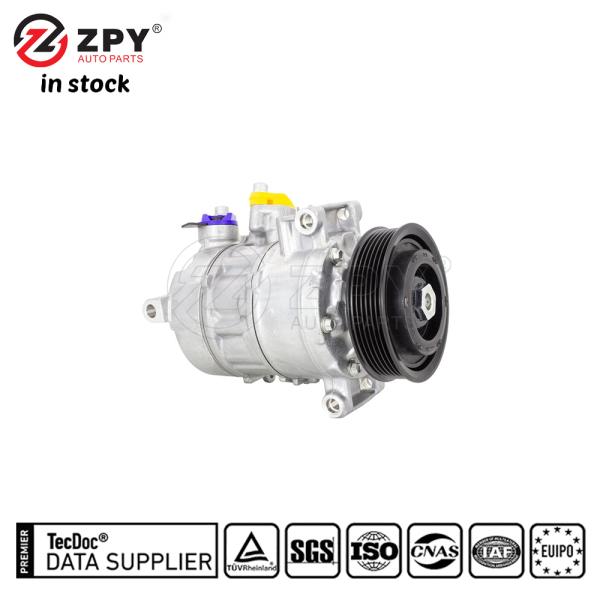 ZPY AC Compressor 8T0260805E for Audi Q5 A4 VW Porsche 2013-2016
