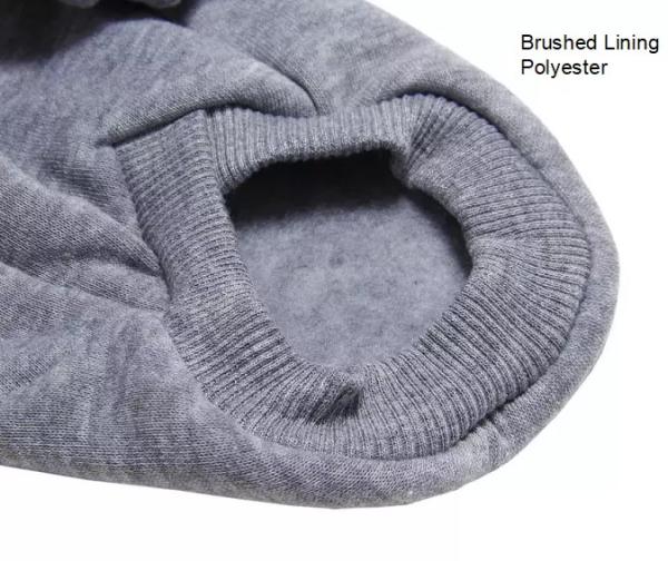 Washable Polyester Pet Apparels Autumn Winter Dog Sweater Hoodies Colorful