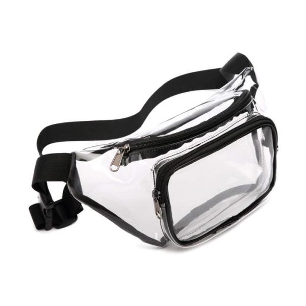 Clear Pvc Crossbody Mobile Phone Storage Bag Transparent Belt Waist Bag Chest Pouch Wallet Purse And Handbags