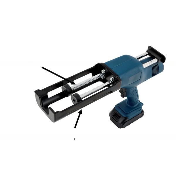 600ml 1:1 cordless electric dual component caulking gun 18V battery two component caulk gun
