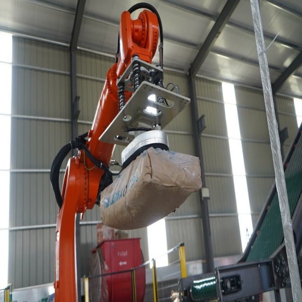 Intelligent Robotic Bag Emptying Machine 400-600 Bags/Hour For Bulk Material Processing