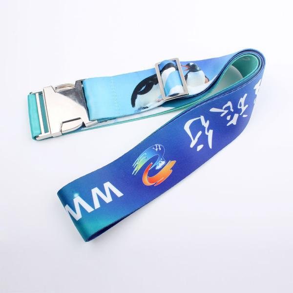 3.5X150cm Sublimation Personalised Luggage Straps For Decoration 