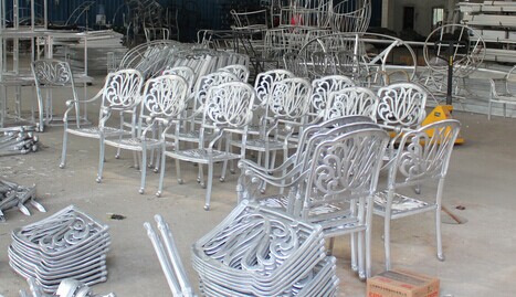 garden furniture cast aluminum set-16103