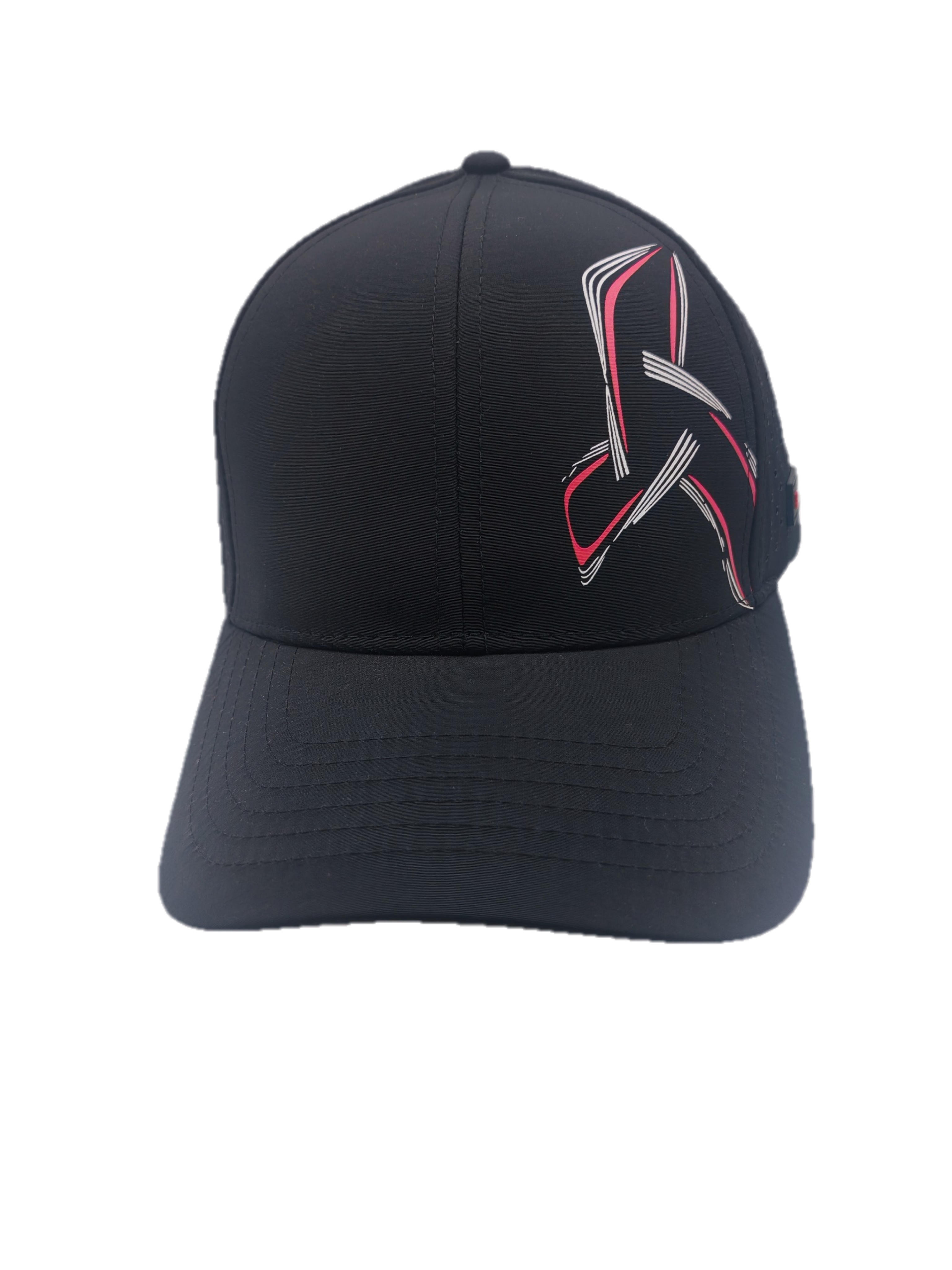 Patchwork Print Baseball Cap Multi Pattern Collage Six Panel Mesh Back Custom Logo Design