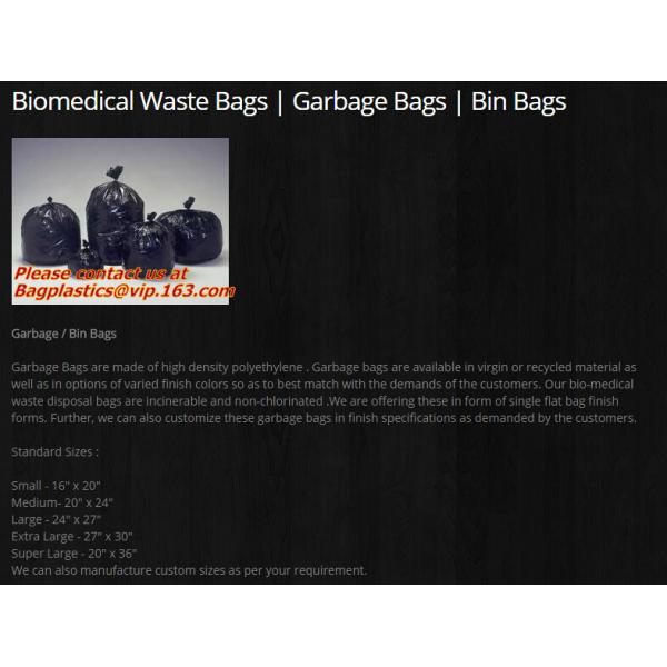 Bathroom Trash Bags, Office Wastebasket Liners Garbage Bags for Restroom, Home Bin,Gallon Garbage Can Liners,Heavy Duty