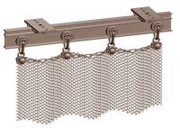 Livre instale a bobina decorativa Mesh Curtains do metal 0.2mm