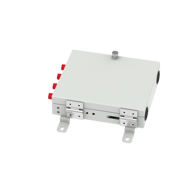 5- FC UPC Type 4 Cores Fiber Optic FTTH Terminal Box Ideal for Network FTTH Solutions