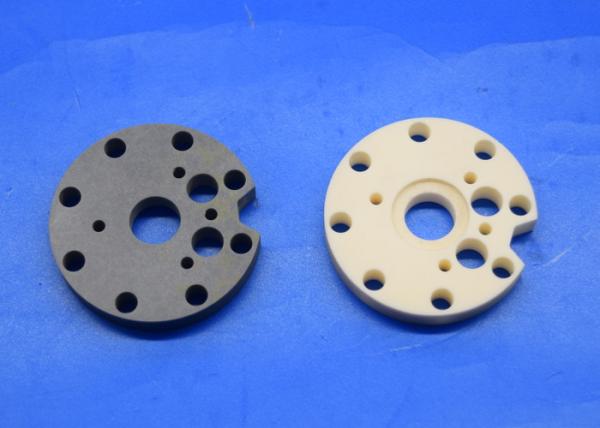 Thermal Heat Insulation Alumina Ceramic  Pad Disc /  Alumina Nitride Spacer Gasket