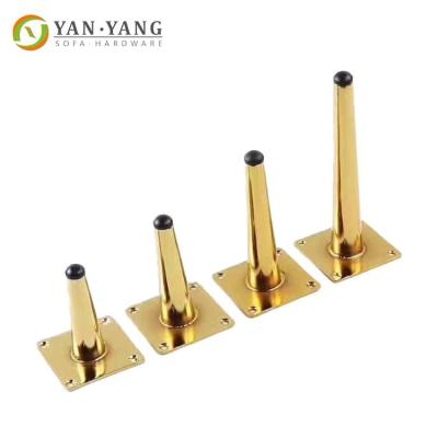 Size Accept Customized Easy To Install Gold Color Metal Legs For Furniture