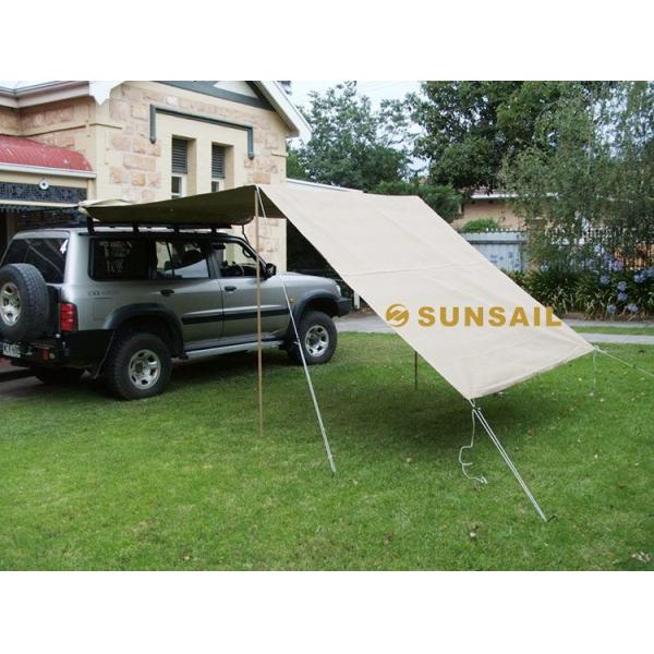 Camouflage/Field Game Camping Tent Car Side Awning with Wind Shield 4cbm Area