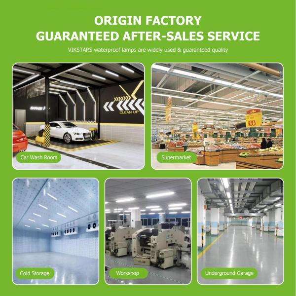 Cheaper Price 36W LED Linear Lights Tri-proof Tube For Parking Garage Waterproof 1200mm