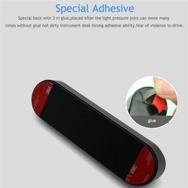 Черная карта автомобиля 13cmx3.5cmx2.5cm временная паркуя