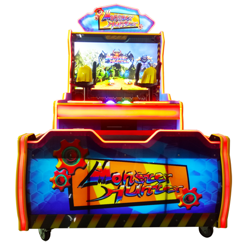 Monster Hunter Ball Shooting Video Arcade Game Machine