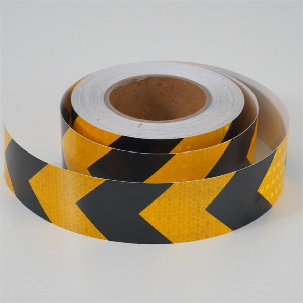 Self Adhesive Crystal Lattice Reflective Film Road Safety Stripes Reflective Caution Tape