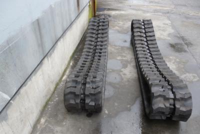 100mm Pitch Adjustable Dumper Rubber Tracks Crawler Type