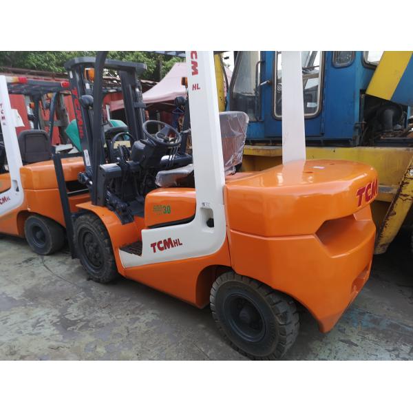 FD50 5 Ton Used Industrial Forklift Manual Pallet Truck Power Type