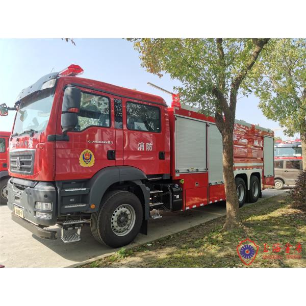 Multi пена воды цели и сухой совмещенная силой противопожарная тележка 341kw 6x4