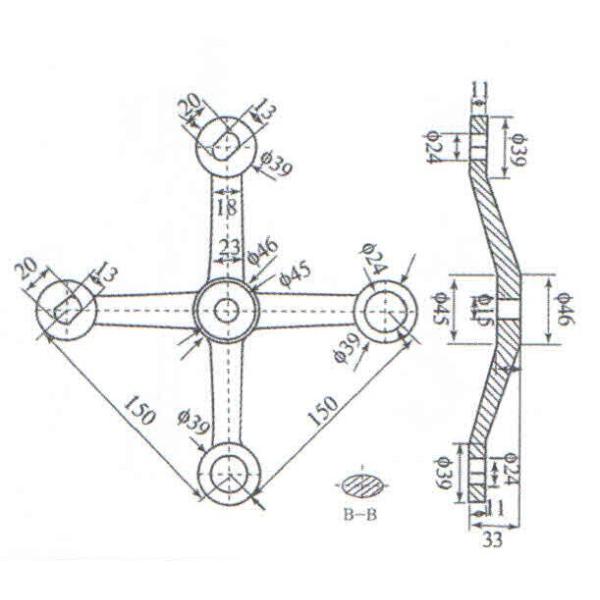 Stainless Steel Spider RS150AB1