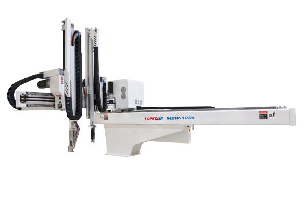 Large Size Servo Robot Arm , 5 Axis Robotic Arm 350 - 450Ton Injection Press